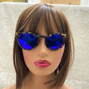 Vintage Illesteva Leonard Brown Tortoise Sunglasses with Case